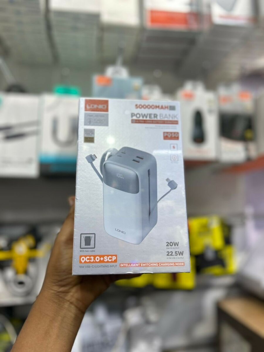 LONIO POWER BANK 50000MAH
