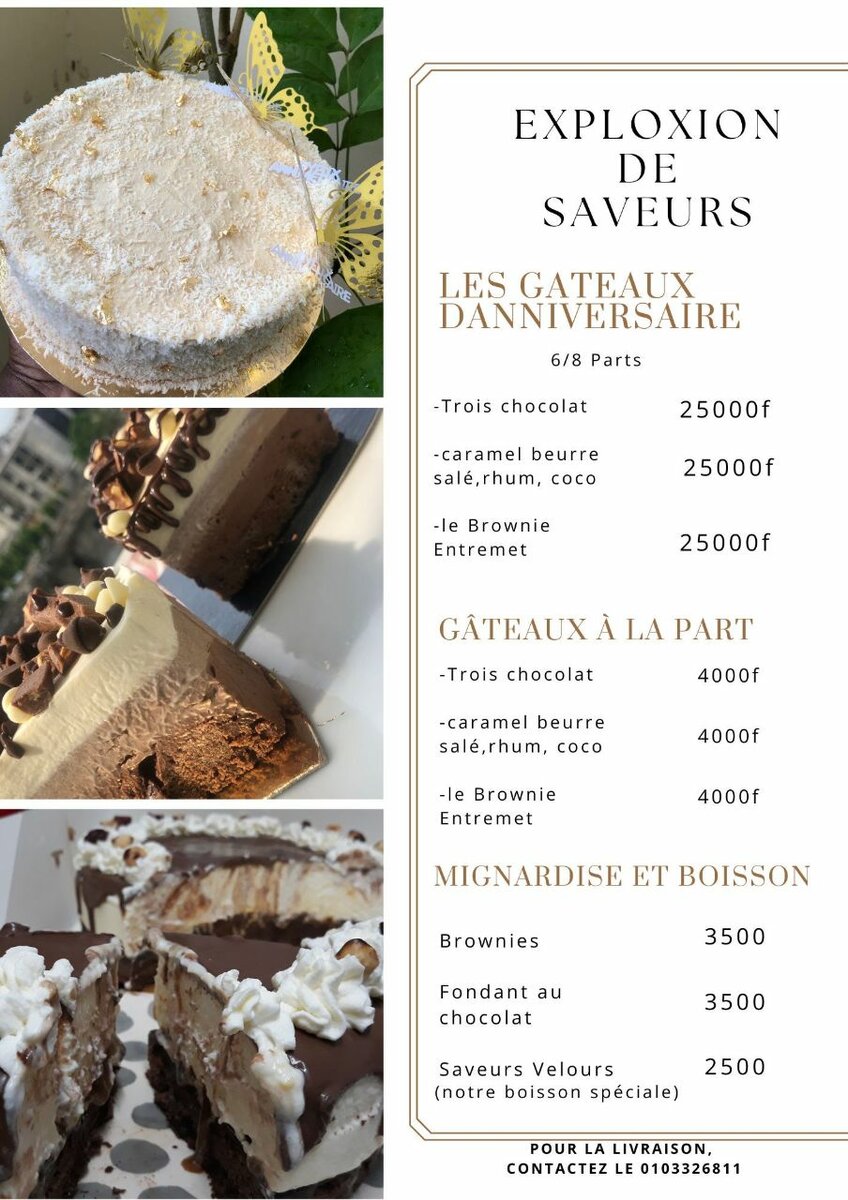 Brownie et Fondant au chocolat