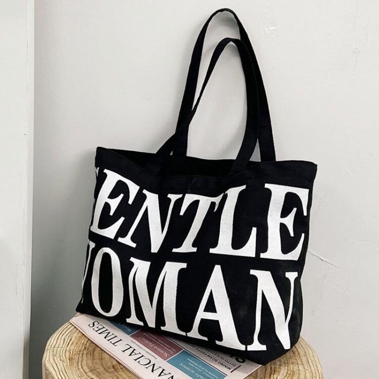 Gentle woman tote bag