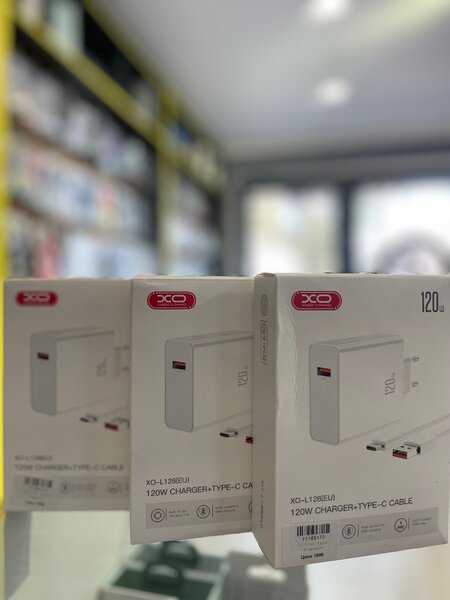 Зарядное устройство для телефона  120w type-c быстрая заряд