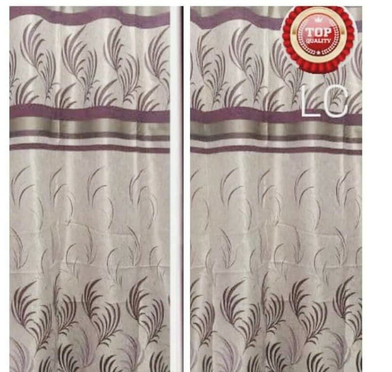 Thick blackout curtains