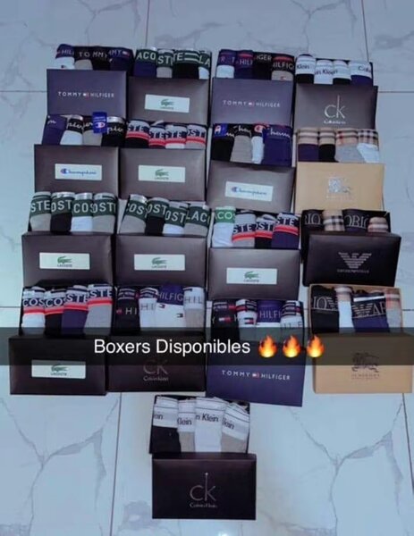 Lot de Boxers Homme - Confort