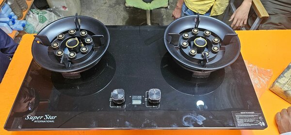 Super star builtin hob folding burner