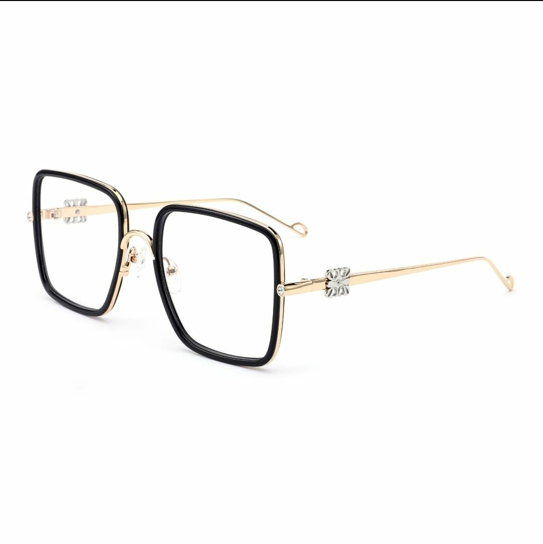 Lunettes carrées rétro chic