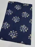 Block Print Lawn Fancy stoler lightweighty material for girls