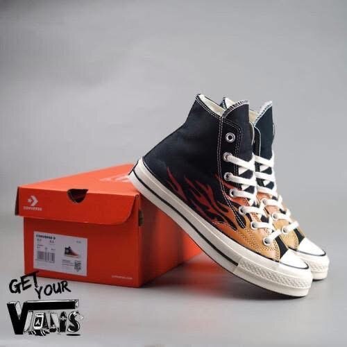 Sneakers colorés en toile