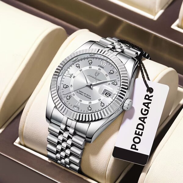 Montre Homme Acier Inoxydable