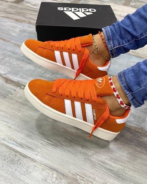 Adidas Campus Orange Sneakers