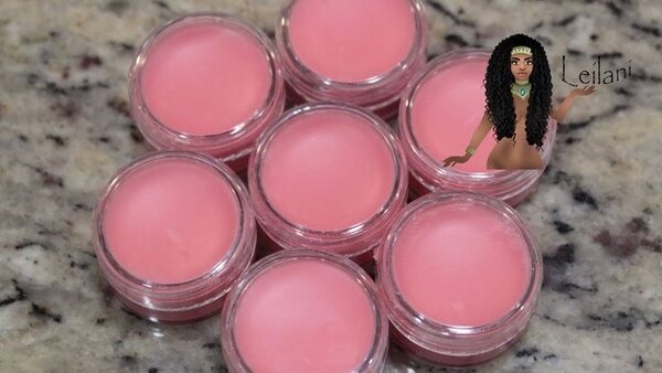 Baume à lèvres rose en gros