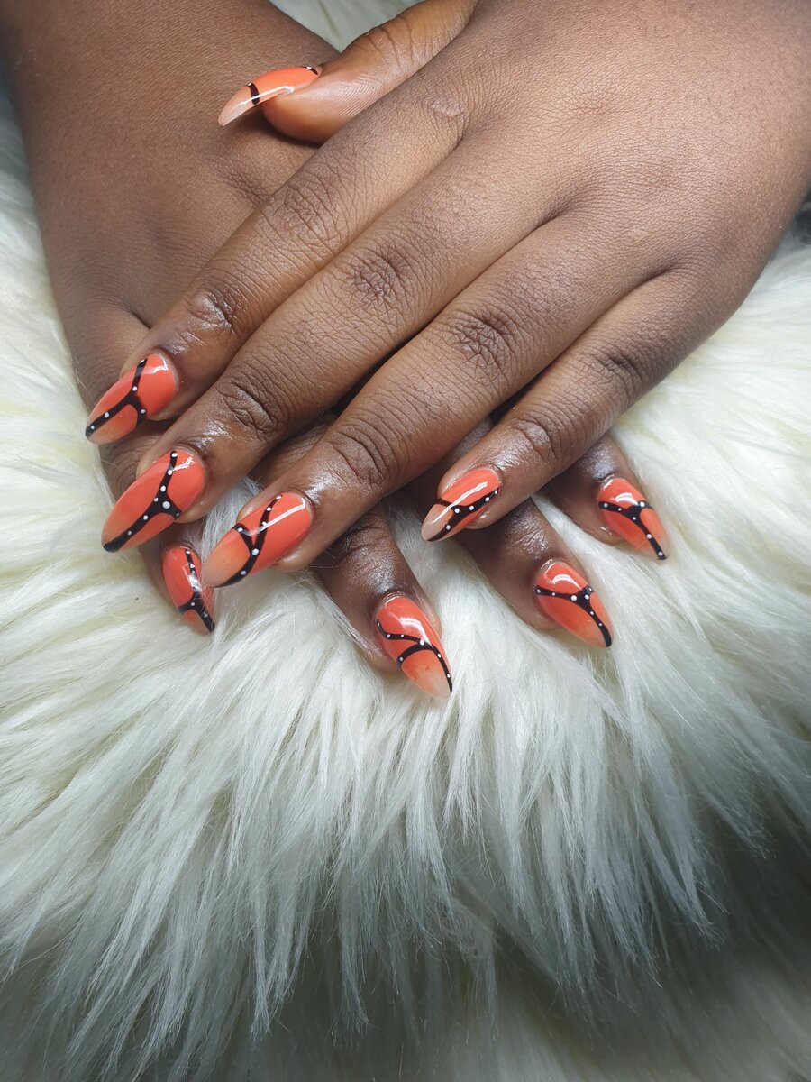 Remplissage gel +décoration