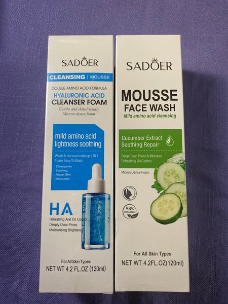 Mousse Nettoyante Acide Aminé