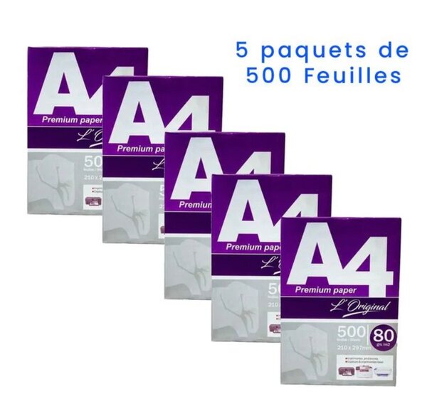 Papier A4 Premium 5x500