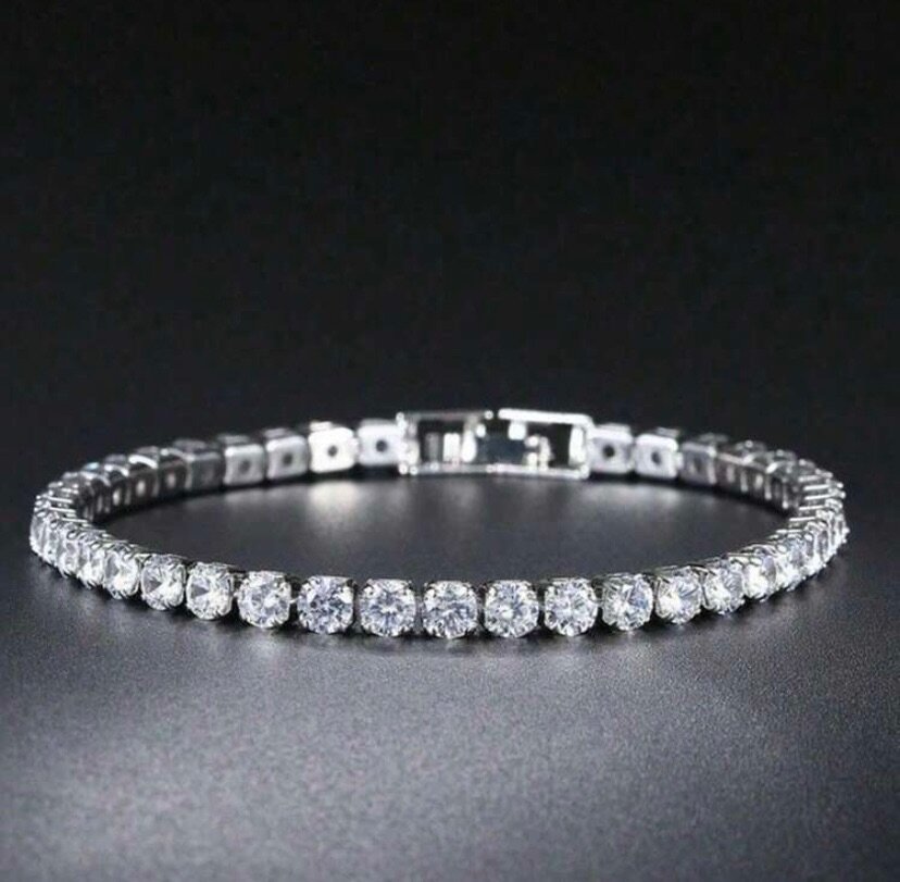 Bracelet tennis en diamants
