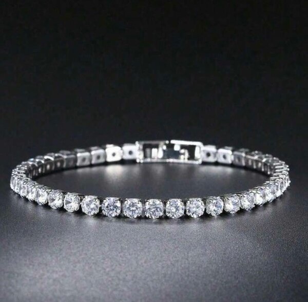 Bracelet tennis en diamants