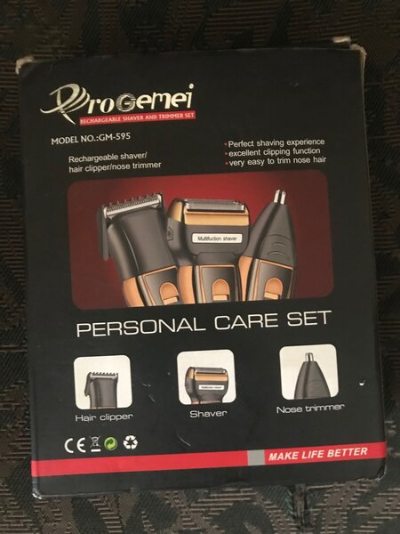 Tondeuse rasoir rechargeable