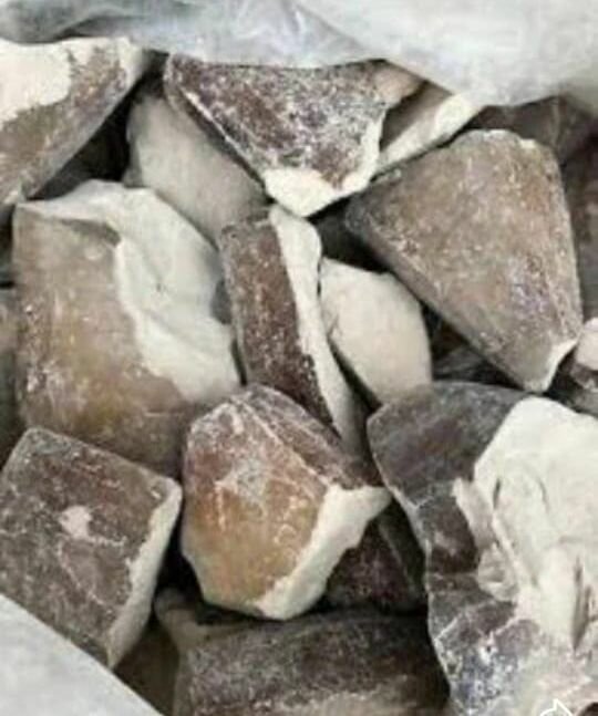 Kaolin en morceaux naturels