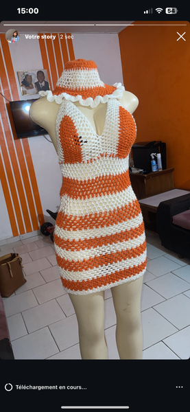 Tenue en Crochet Élégante
