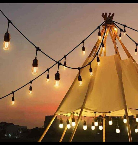 Guirlande lumineuse extérieure