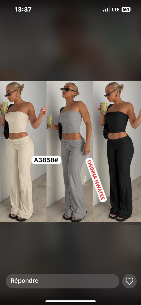 Ensemble Décontracté Femme 2 Pièces