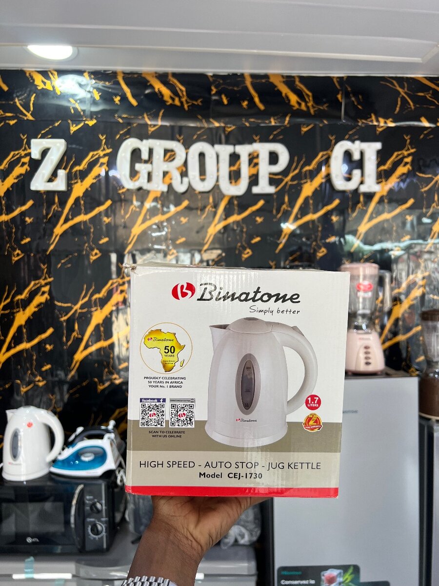 Bouilloire Électrique Binatone 1.7L