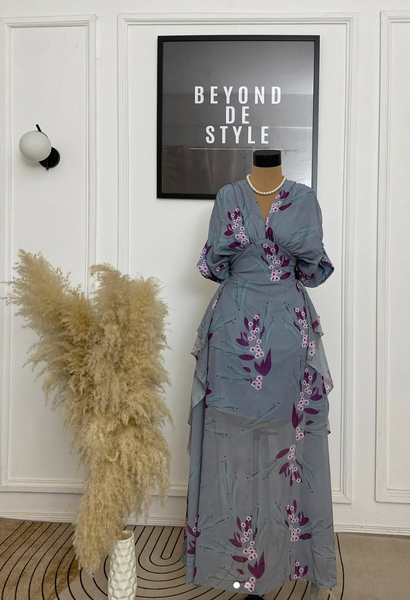 LOVER GIRL SNATCHED WAIST DETAIL MAXI DRESS