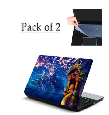 Pack OF 2-Laptop Back Skin Sticker-Laptop Back Skin-Laptop Skin Vinyl Sticker Decal, 14.6 15 15.4 15.6 inch Laptop Skin Sticker Cover For All Laptops