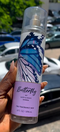 Body Spray  Butterfly 