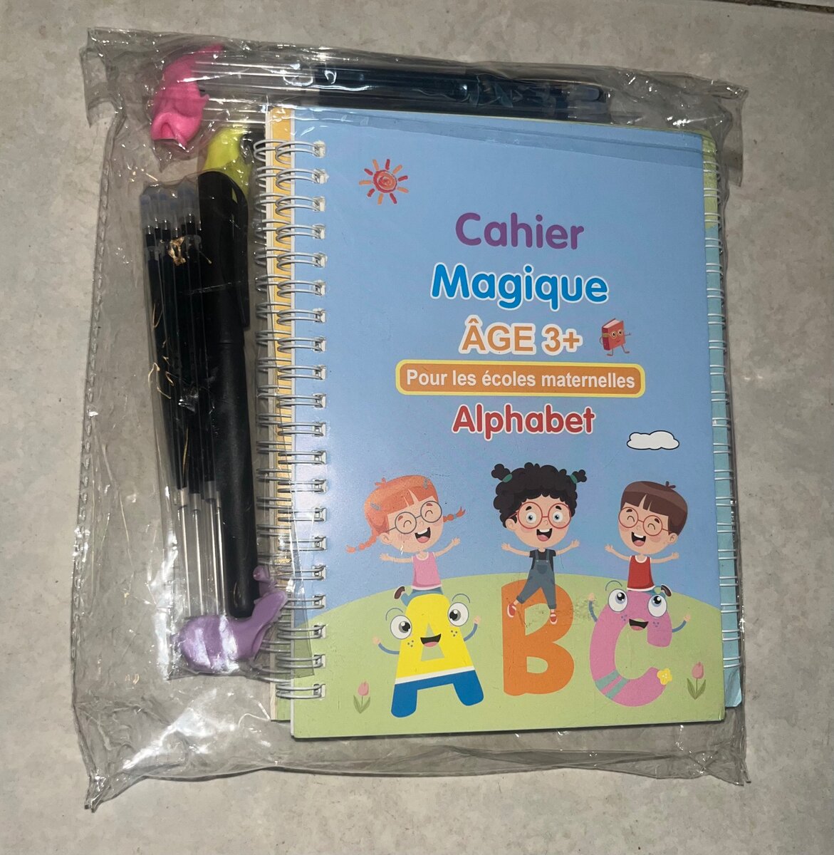 Cahier Magique version Française