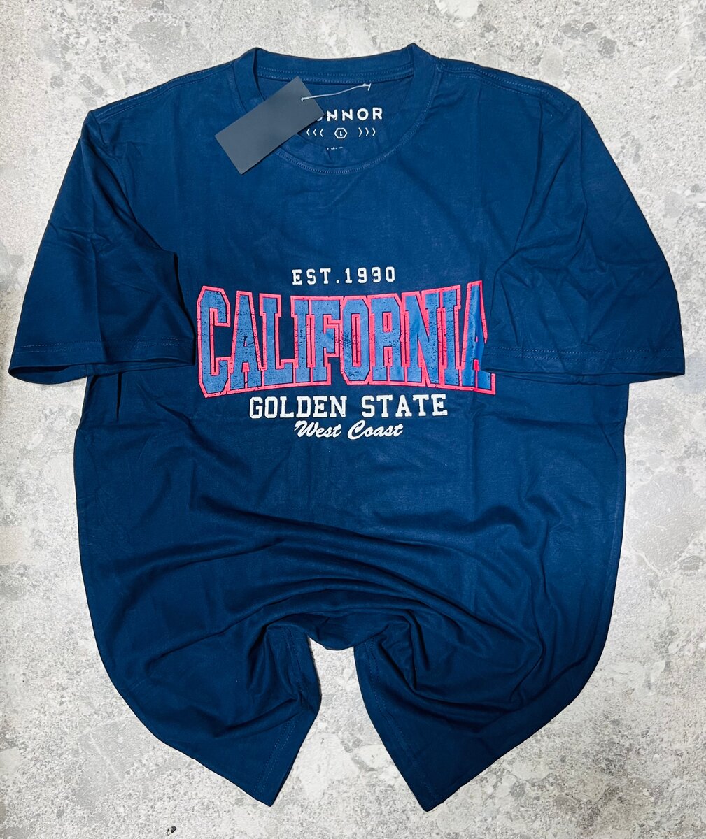 T-shirt California et New York