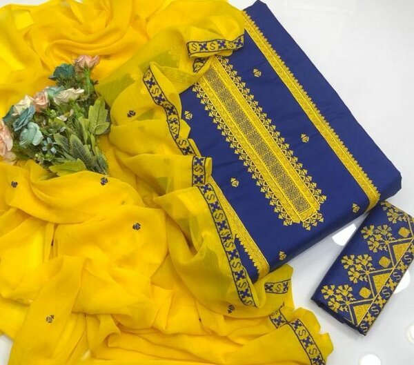 Cotton 3 Peace Suit
