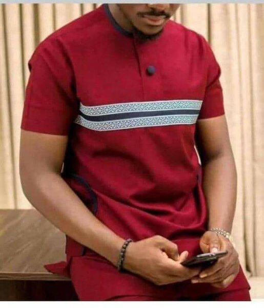 Ensemble Africain Élégant Homme