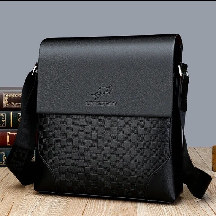Sacoche en Cuir Élégante Homme