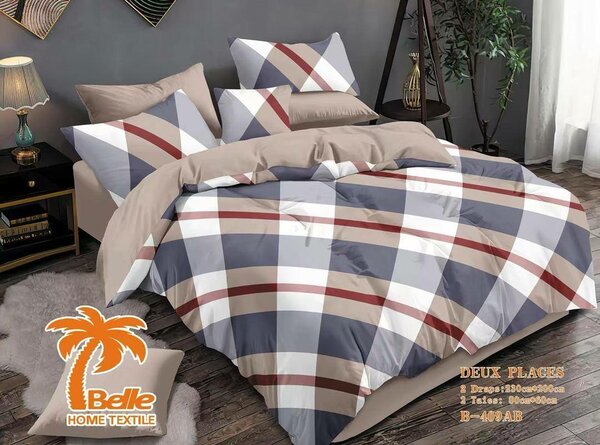 2 draps 2 taies d'oreillers