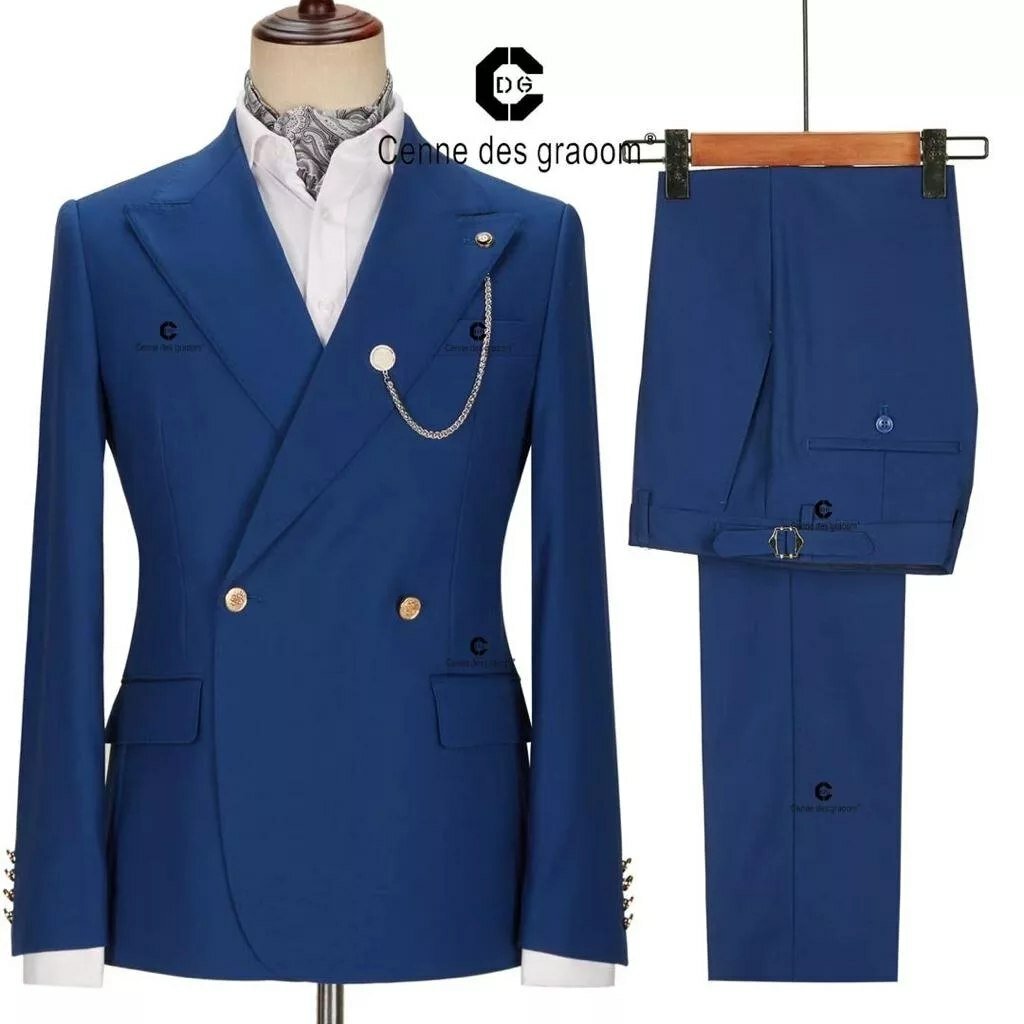Men's suit blue