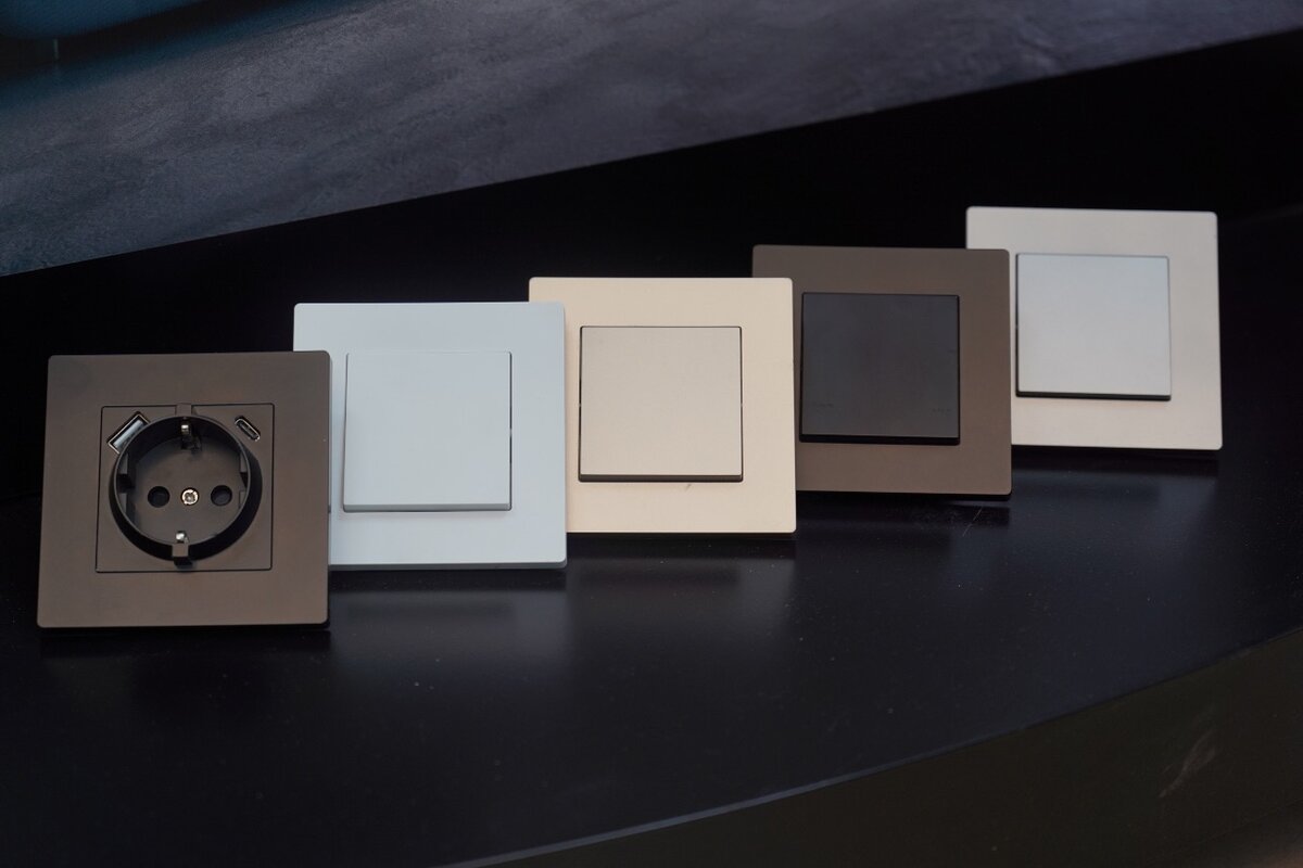 Розетка выключатель VIKO PANASONIC