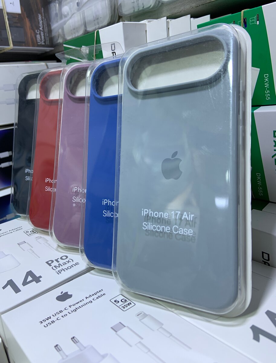 Coque iPhone 17 Air Silicone