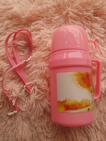 Gourde rose pour enfants