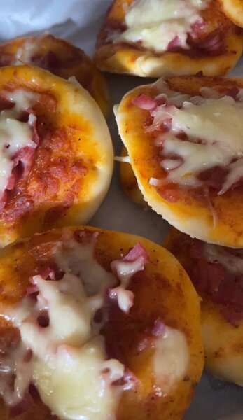 Mini-pizzas savoureuses