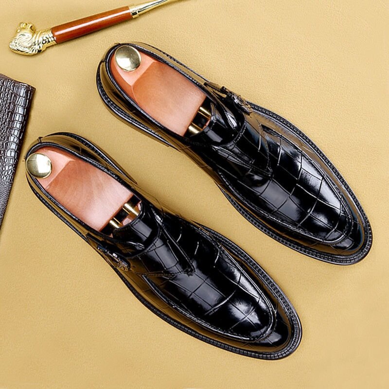 Кожаный лофер