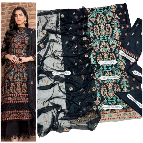 Khaddar 3 Peace suit