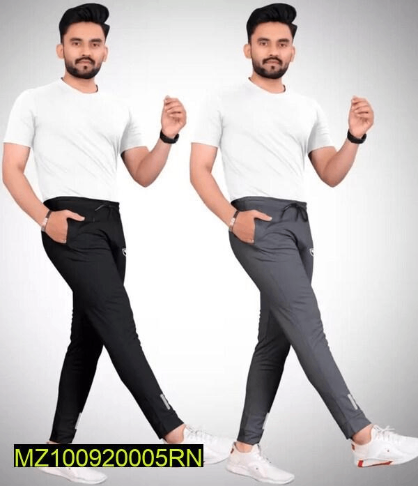 Men,s polyester trousers pack of 2