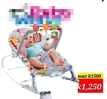 colorful crib with toys