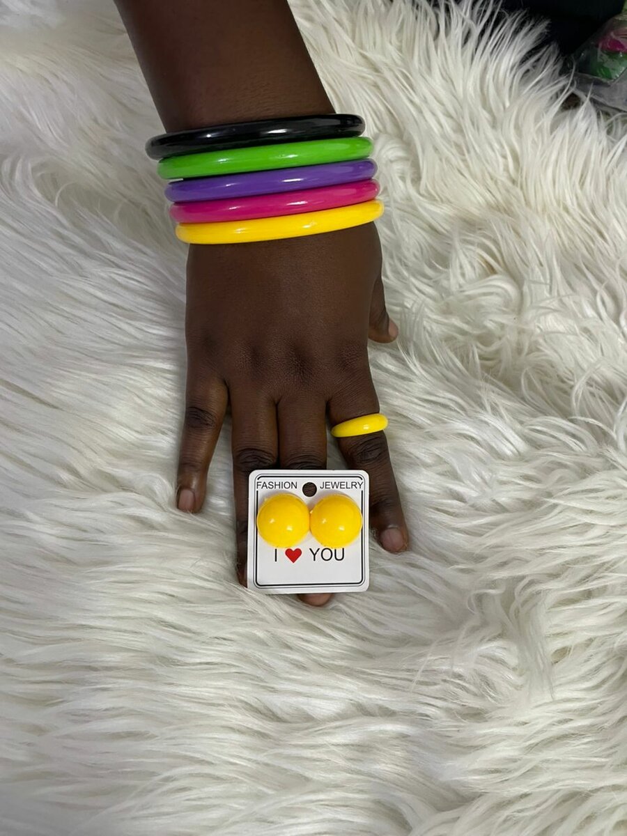 Bijoux Colorés Mode