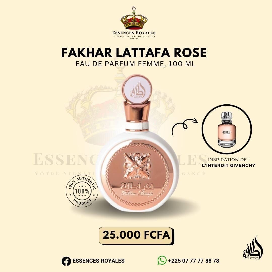 Fakhar Lattafa Rose Parfum