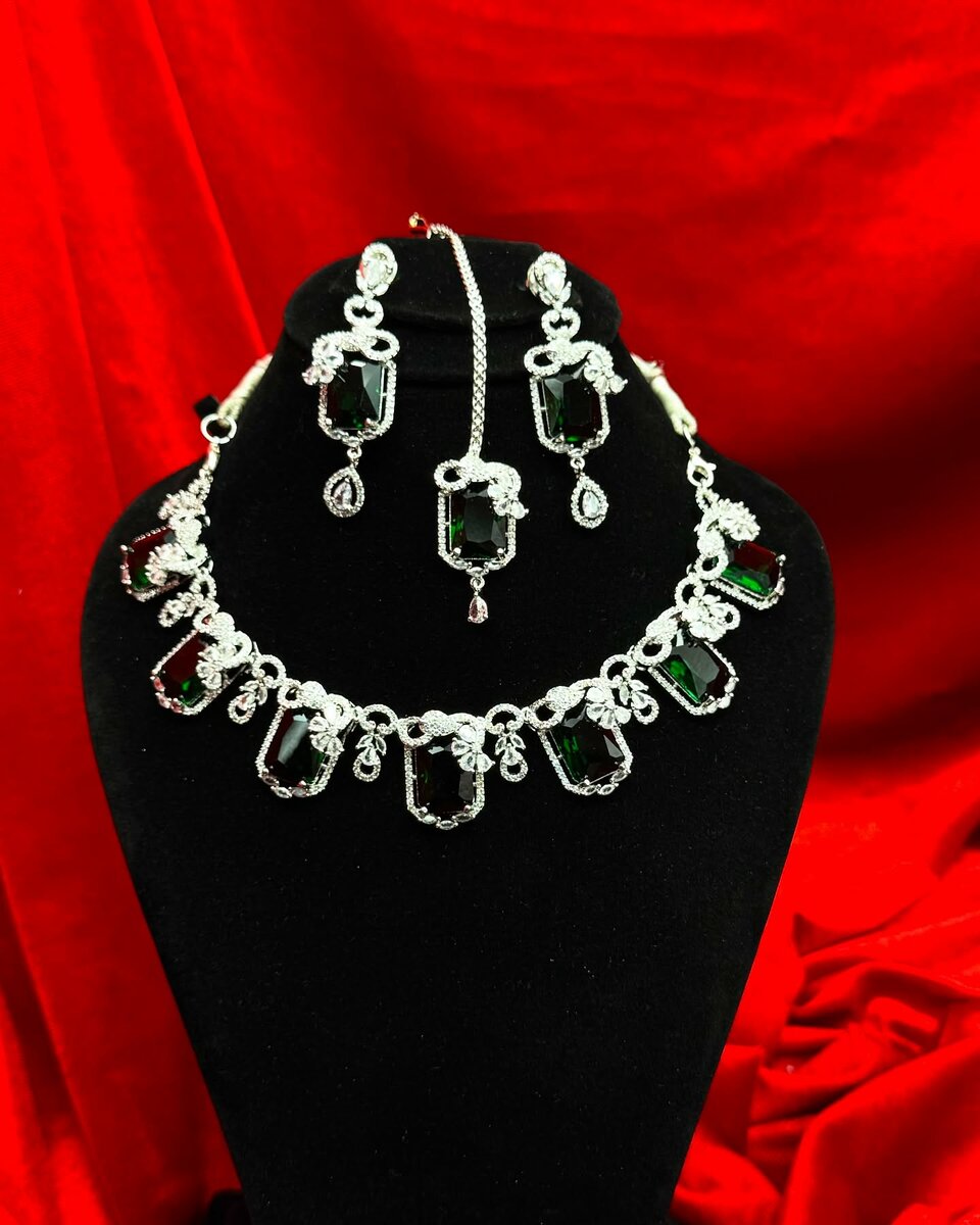 American Diamond 1 karat set 