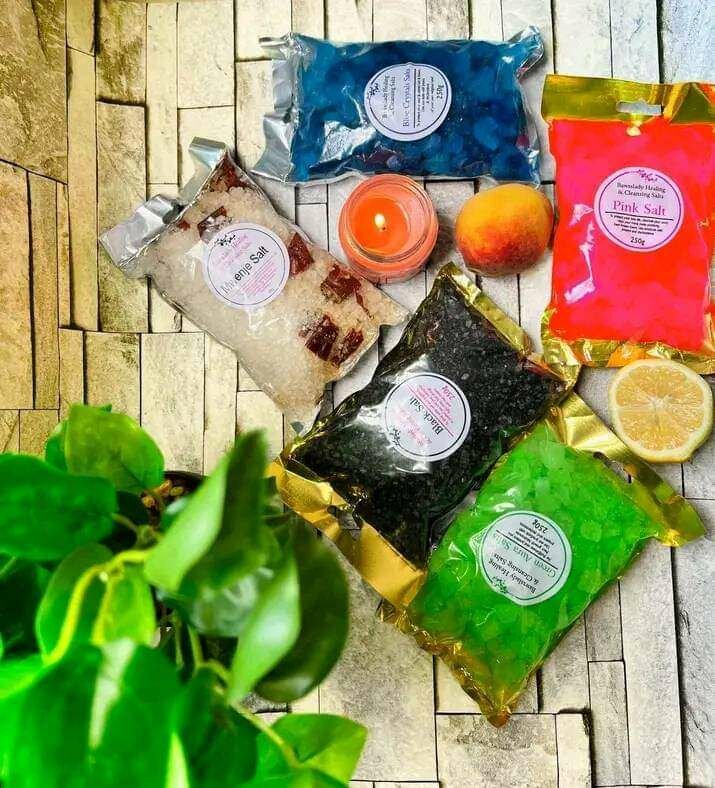 Aura Cleanse and salt