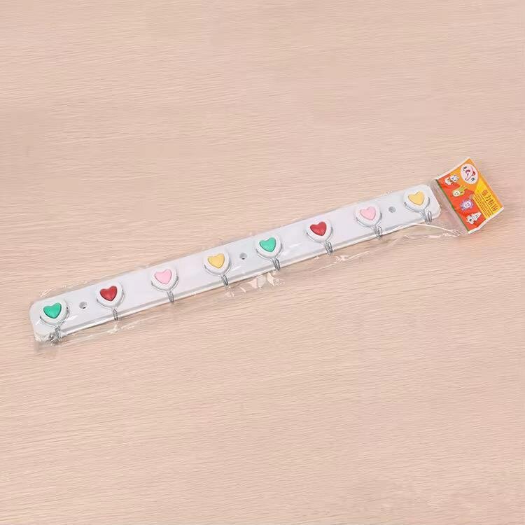 Crochet mural décoratif cœur