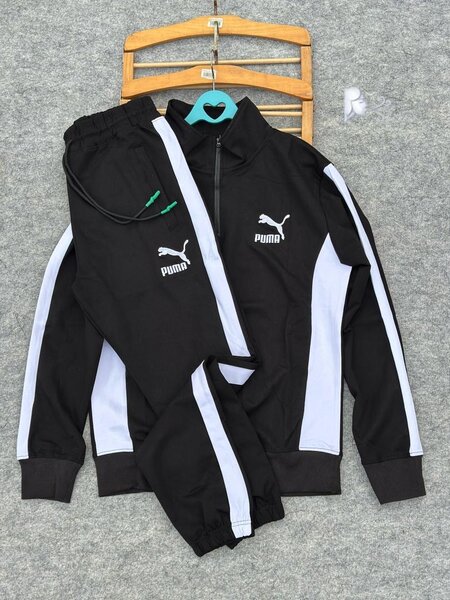 Survêtement Puma noir et blanc