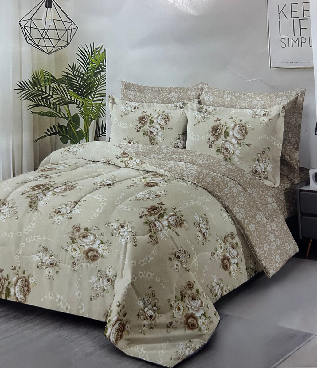 Parure de lit élégante en coton