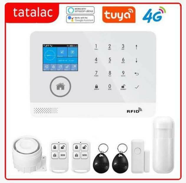 Alarme anti intrusion Tuya Wifi 4g